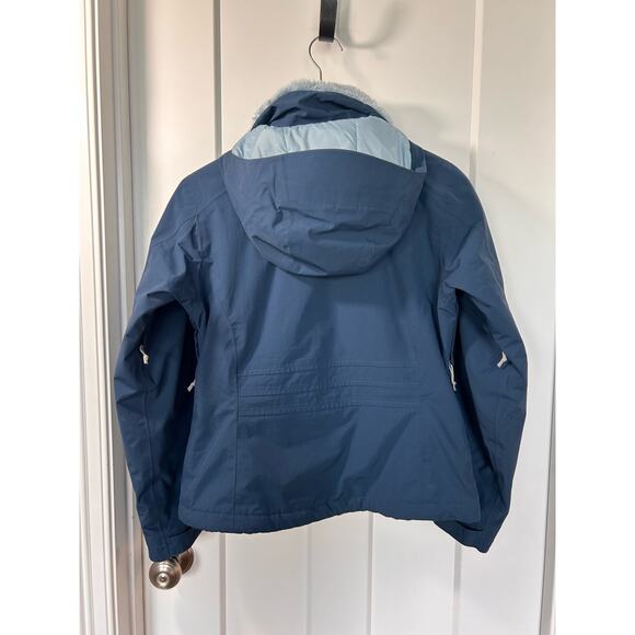 The North Face Women's Orso Fleece Lined Soft Shell Jacket Outdoor Blue Size XS - Picture 2 of 15